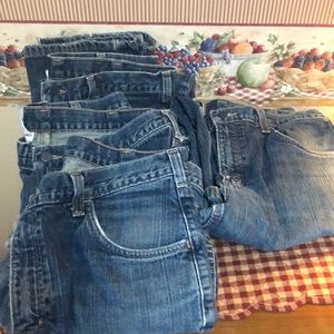 FR CARHARTT JEANS All FOUR BUNDLE MENS SIZE 34x30